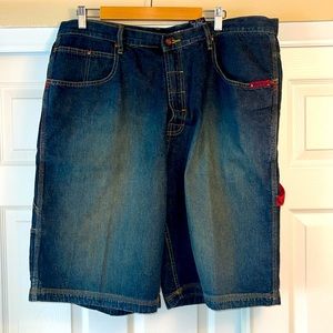 Mecca sportswear jean shorts - 40 size - mint fresh